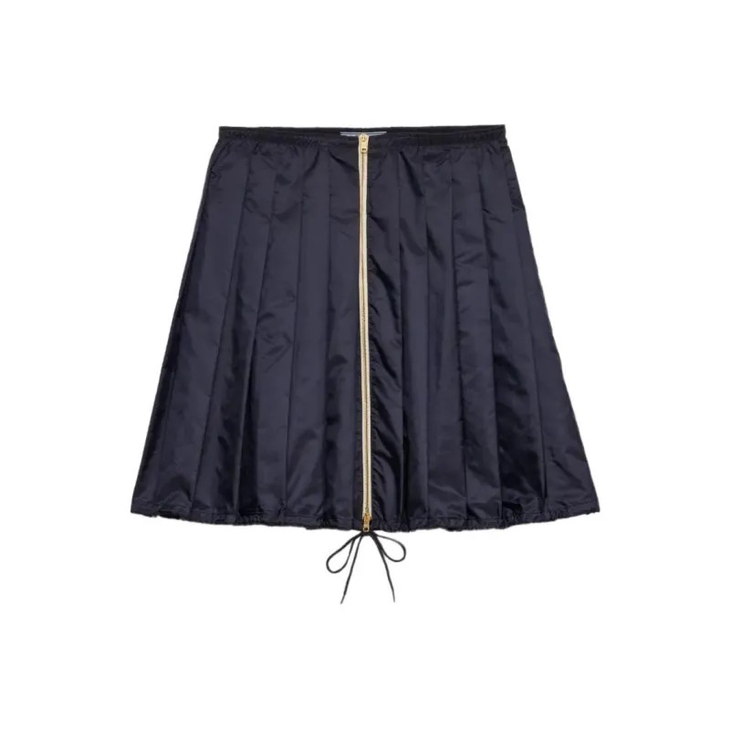 PRADA Re Nylon Pleated Mini Skirt-0