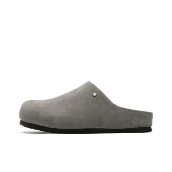 WEISHIBANGWEI Closed Toe Slippers Unisex Dark Coffee