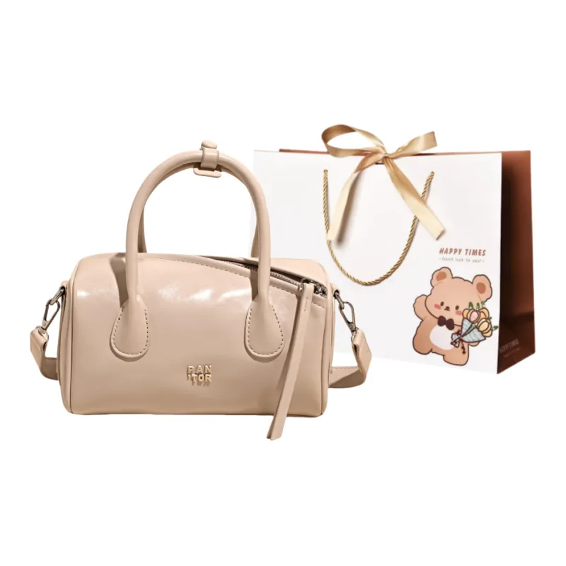ERANGBEAR PU Boston Crossbody Handbag Women's Multicolor-6