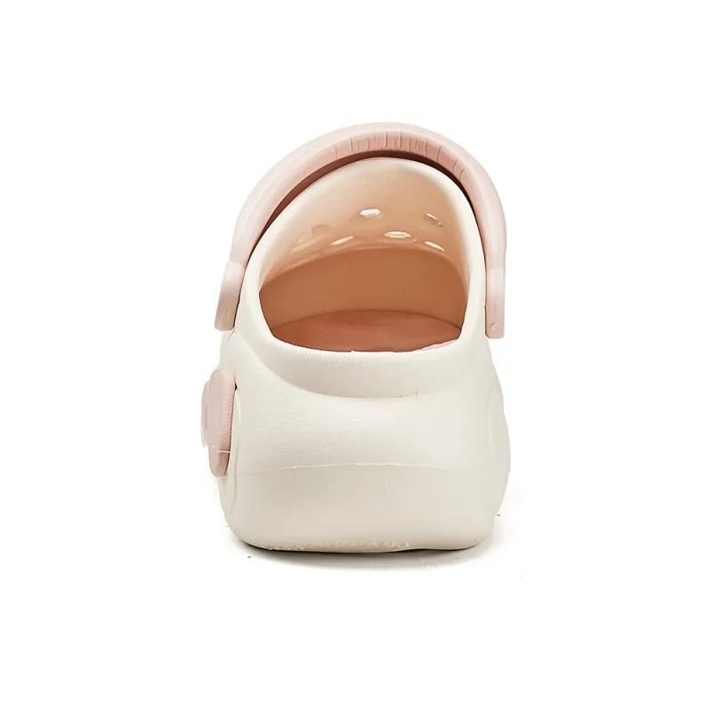 La Chapelle Clogs Women's White-3