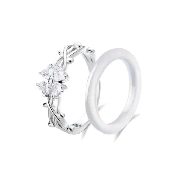 Muyan Colored Glaze Rings Women's
