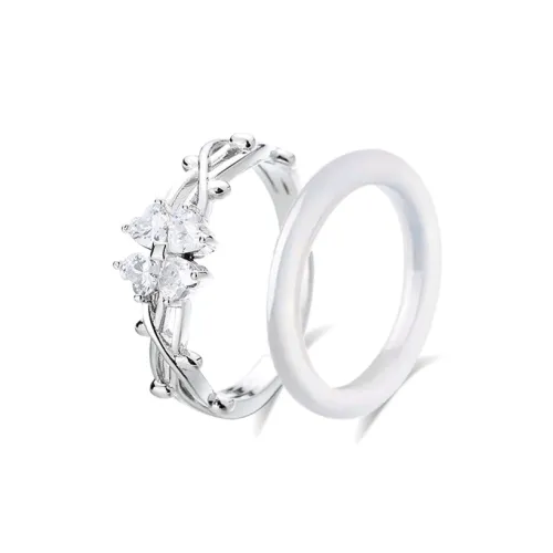 Muyan Colored Glaze Rings Women's