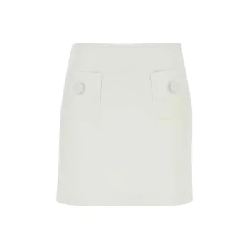 MaxMara Studio Casual Short Skirts Women's White
