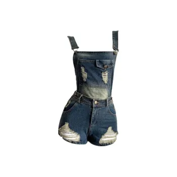 TIBINB Overalls Women's Dark Color Overalls