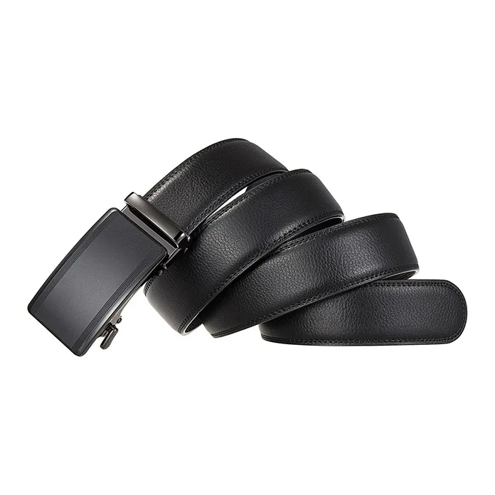 YUZHAOLIN Cow Leather Belts Men's Width 3.5CM-3
