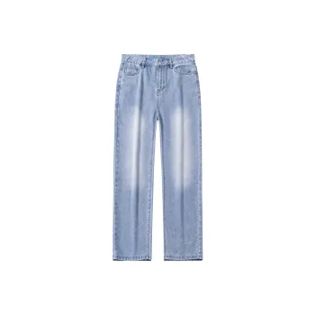 Jeep Casual Pants Unisex Light Blue