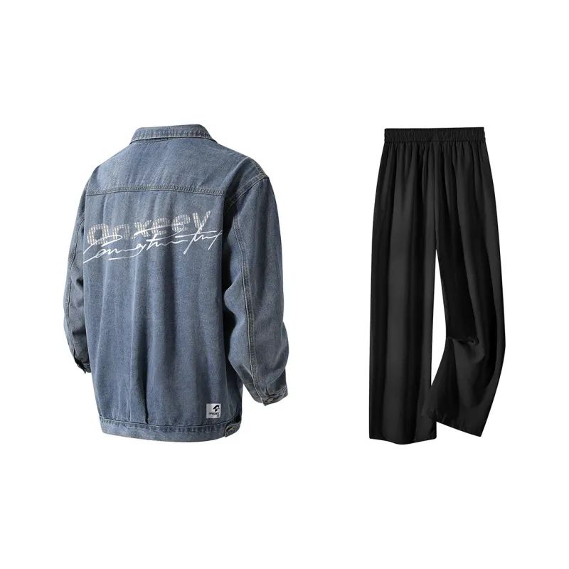 Qnxeey Casual Sportswear Unisex-3