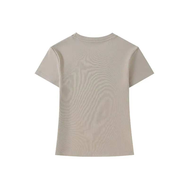 Warrior Huichao Riding The Wind Collection Drop Shoulder Sleeve T Shirt Women's-9