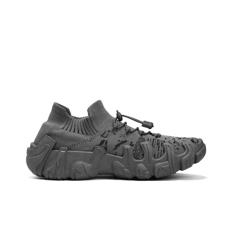SUPEREDGE Breathable Lightweight Rebound Mid Top Casual Shoes Men's-1