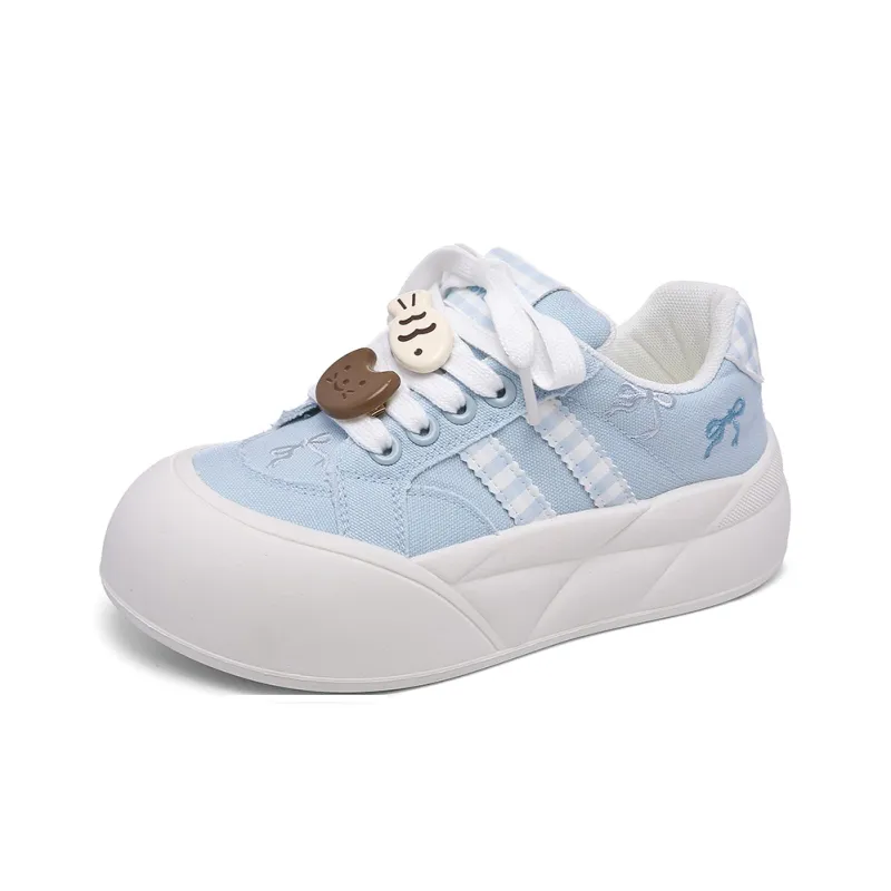 Lovely You Wear resistant And Lightweight Low Top Skateboard Shoes Women's-31