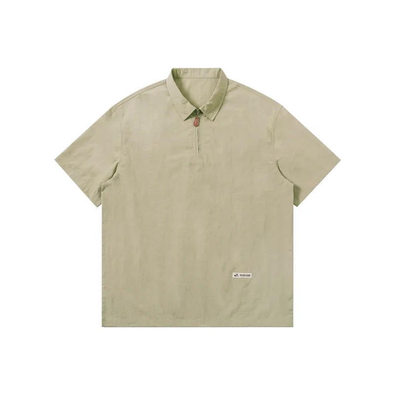 WOOD SOON Trendy Brand Casual Outdoor Shirt Short Sleeved Coat Unisex-25