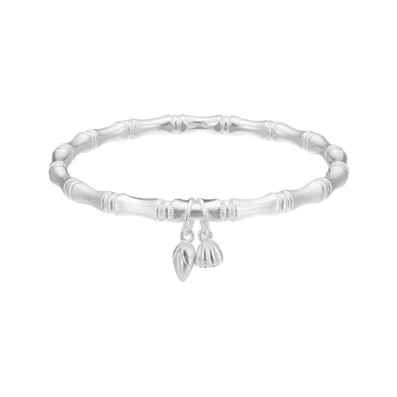 AITAO 999 Fine Silver Sterling Silver Bracelets Women's-0