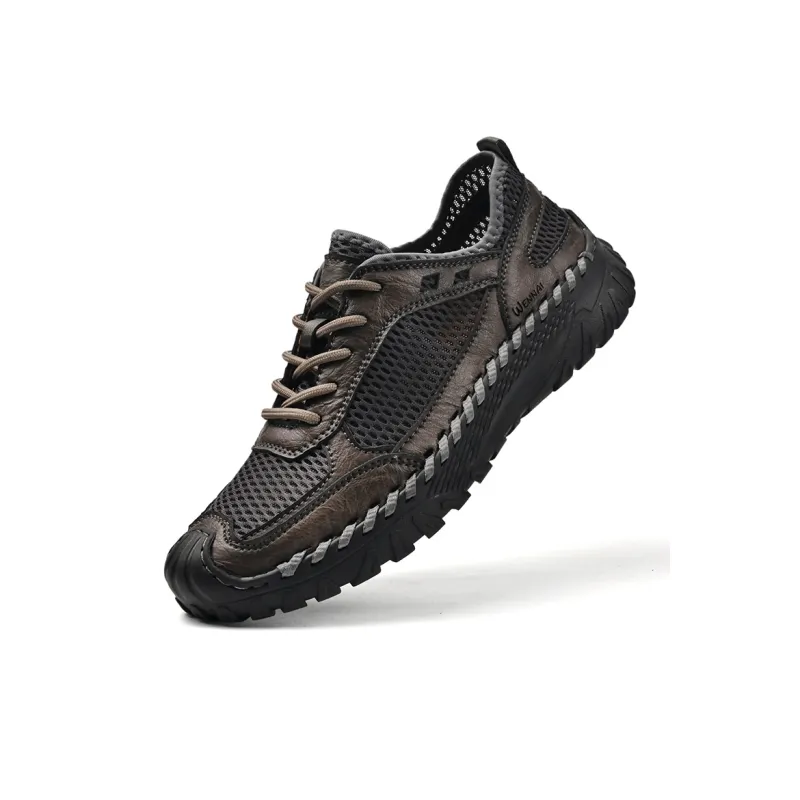 Wen Nai Casual Shoes Men's Gray-2
