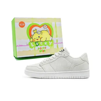 Budding Bear Anti Slip Wear Resistant Low Top Skateboard Shoes Men's