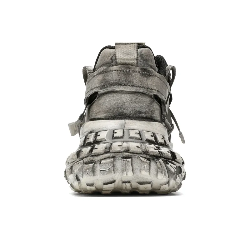 KYMOOU Cushioning, Slip Resistant, And Abrasion Resistant Low Top Chunky Sneakers Men's-8