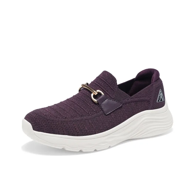ZULIZ Casual Shoes Women's Dark Reddish Purple-1