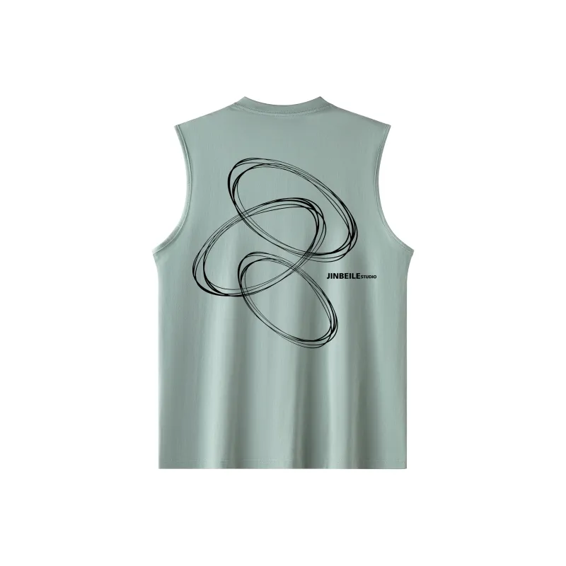 JINBEILE Tank Tops Unisex-12