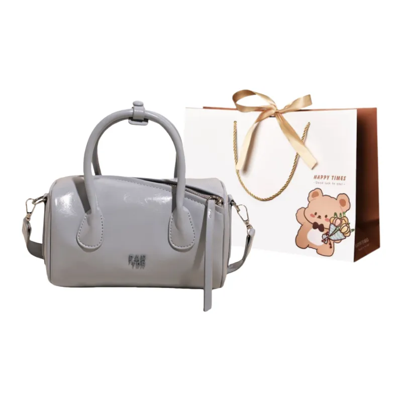 ERANGBEAR PU Boston Crossbody Handbag Women's Multicolor-0