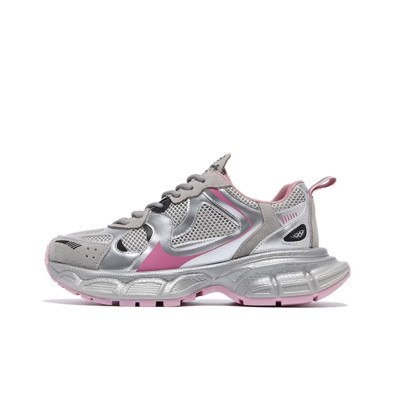 ALI THE FOX Breathable And Lightweight Low Top Chunky Sneakers Women's-5