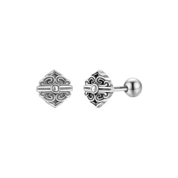 JKEM Copper Stud Earrings Unisex