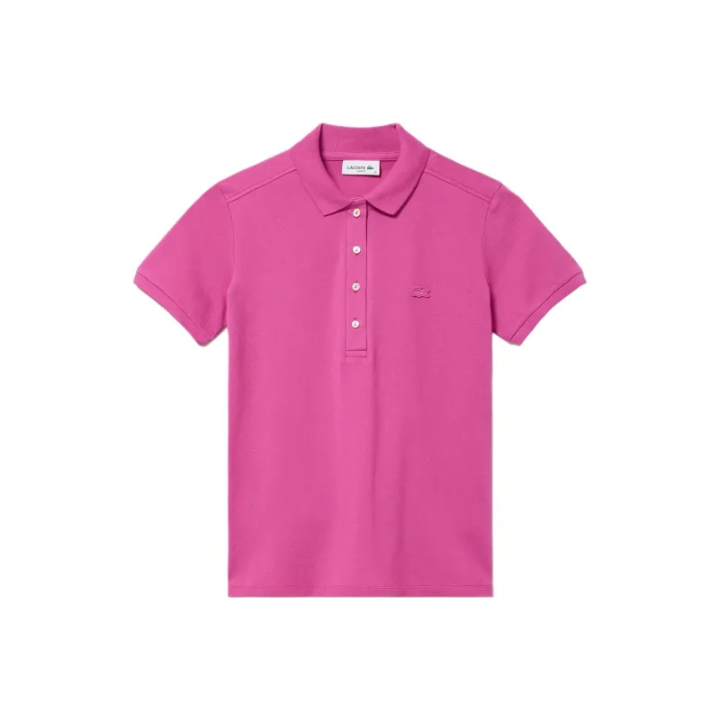 LACOSTE Polo Shirt Women's Fuchsia-0