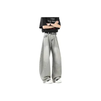 ZONEiD Jeans Unisex Gray