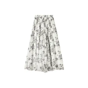 LUYOUYE Casual Pants Women's Ink Wash Apricot