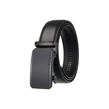 YUZHAOLIN Cow Split Leather Belts Men's Width 3.5CM