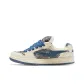 Lifting Beige Blue Shoelace