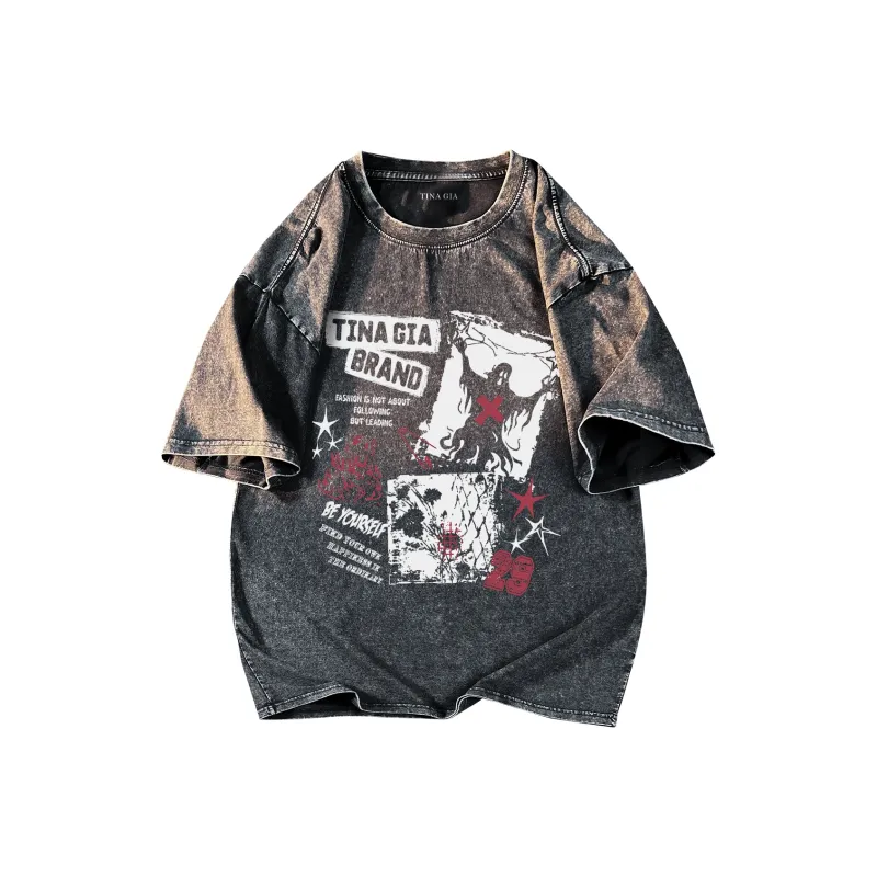 TINA GIA T Shirts Unisex-0