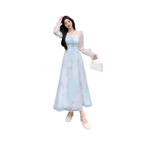 Dior Beauty Long Sleeved Dress Women's