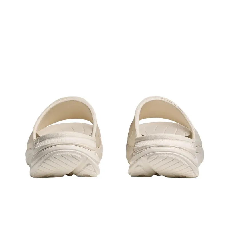 HOKA ONE ONE Ora Slide Slip Resistant Abrasion Resistant Slide Slippers Unisex Beige-5