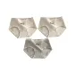 3 Pack (Ecru+Ecru+Light Gray)