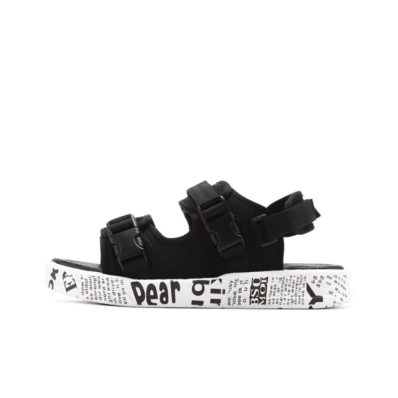 YUZHAOLIN Beach Sandals Unisex Black Gold/Black White/Camouflage-0