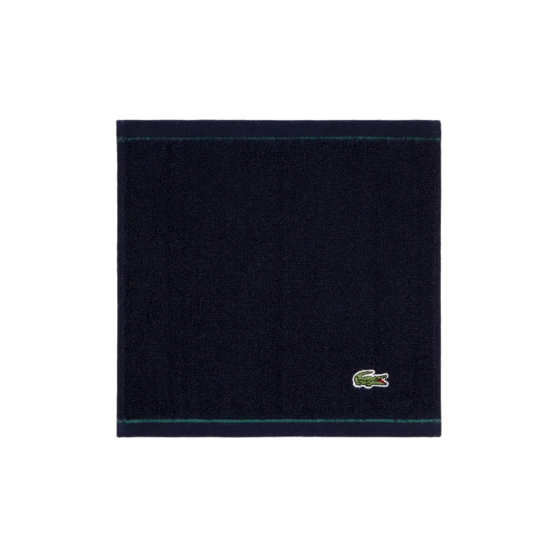 LACOSTE Towel Marine Blue 23*23cm-0
