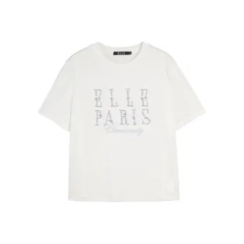 ELLE T Shirts Women's White