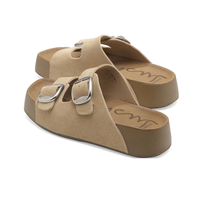 ST&SAT Antibacterial, Slip Resistant, Odor Resistant Slide Slippers Women's-4