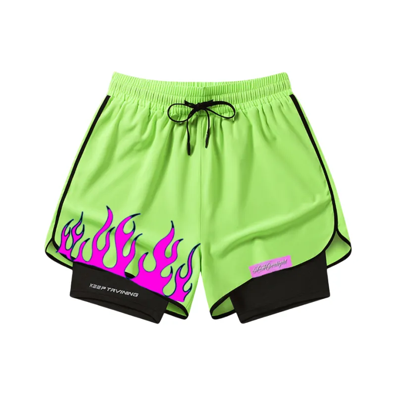AMBER LIGHT Sports Shorts Unisex-9
