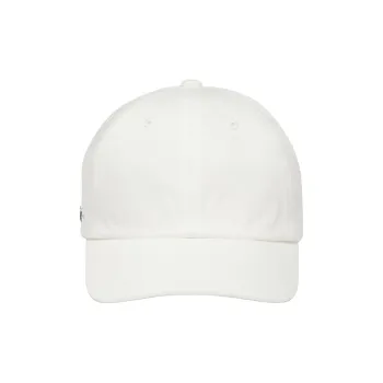 LACOSTE Cotton Twill Baseball Caps Men's White