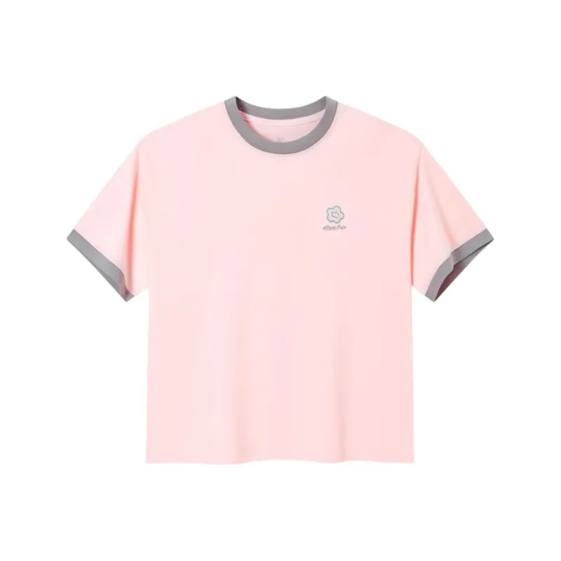 XTEP T Shirt Women's Ballet Pink-0