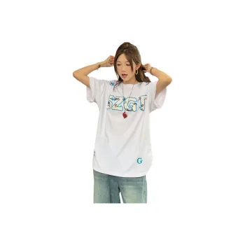 Flowers In Water Set in Sleeve T Shirt Women's