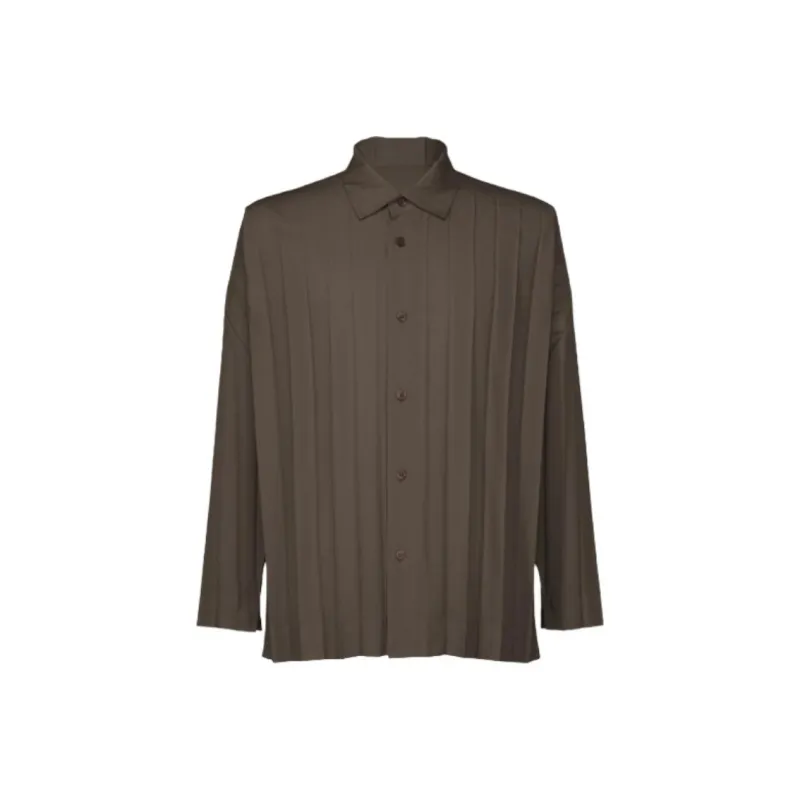 Homme Plissé Issey Miyake Button Up Shirt-0
