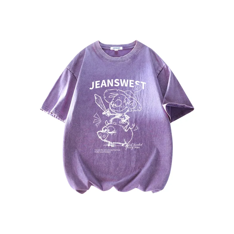 JEANSWEST T Shirts Unisex-4