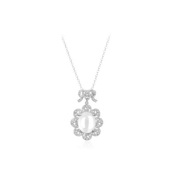 JOYDINNY Chalcedony Necklaces Women's