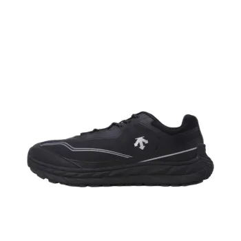 DESCENTE Terrain D Anti Slip Wear Resistant Low Top Casual Shoes Unisex Black