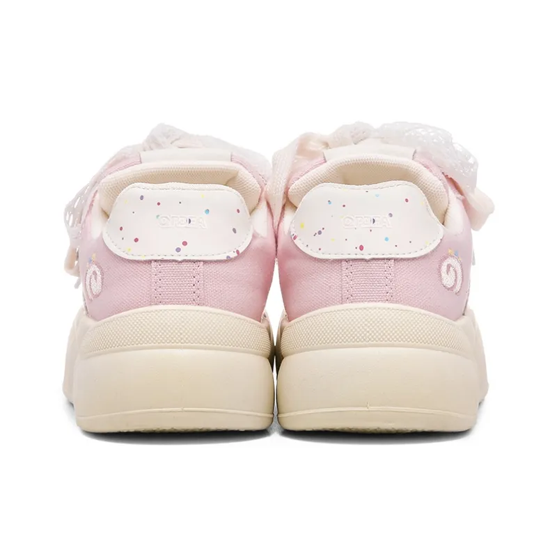 Lovely You Wear resistant And Lightweight Low Top Skateboard Shoes Women's-22