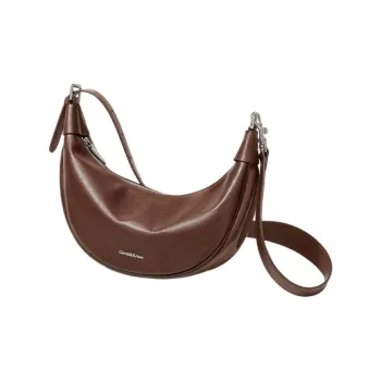CinvaiKrose Synthetic Leather Shoulder Bag Small Size Women's Black/Coffee