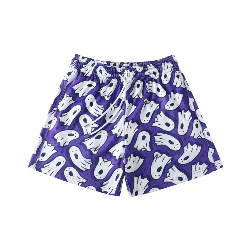 KPADB Basketball Shorts Unisex Purple-0