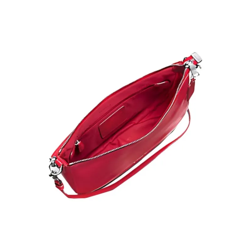 COACH Chelsea Leather Crossbody Bag, Handbag Large Size Women's Red-1