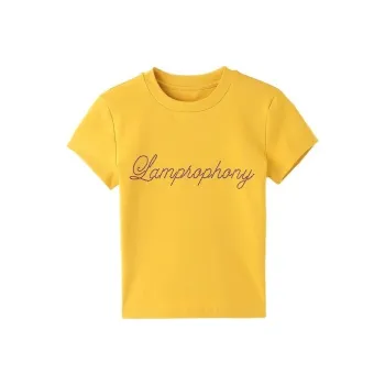 GOSO T Shirts Women's Yellow